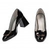 Pantofi eleganti dama 1291 lac negru