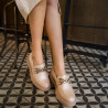 Pantofi casual dama 6042 bej lifestyle