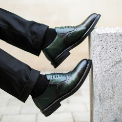Pantofi eleganti barbati 937 a verde lifestyle