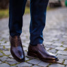 Pantofi eleganti adolescenti 381 a bordo