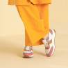 Pantofi sport dama 6030 roz+alb