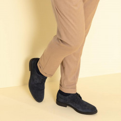 Pantofi casual/eleganti barbati 918 indigo velur lifestyle