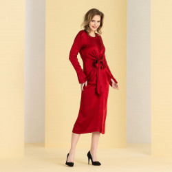 Elegáns női cipő 1279 fekete antilop