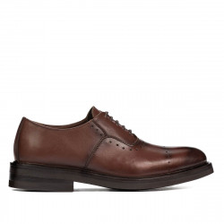 Pantofi eleganti adolescenti 381 a coniac