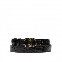 Curea dama 29m croco negru