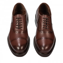 Elegáns férfi cipő 937 konyak