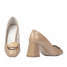 Pantofi eleganti dama 1291 lac bej