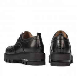 Pantofi casual dama 6047 negru combinat