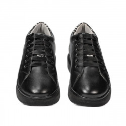 Pantofi casual/sport 6048 negru combinat