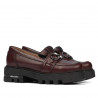 Pantofi casual dama 6044 bordo