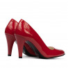 Pantofi eleganti dama 1234 lac rosu