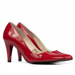Pantofi eleganti dama 1234 lac rosu