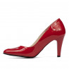 Pantofi eleganti dama 1234 lac rosu