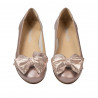 Női balerina 6050 poros rózsaszín kombinált