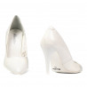 Pantofi eleganti dama 1246 lac alb