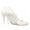 Pantofi eleganti dama 1246 lac alb