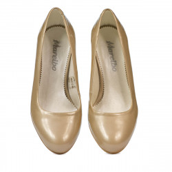 Pantofi eleganti dama 1209 lac bej02