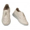Női mokaszinok 6045 bézs