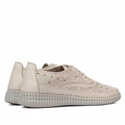 Női mokaszinok 6045 bézs