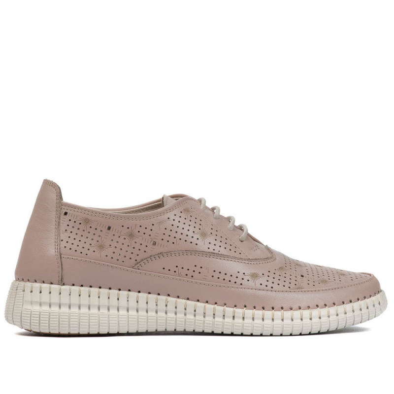 Női mokaszin 6045 natúr