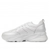 Pantofi sport dama 6046 alb sidef