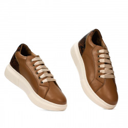Pantofi casual/sport 6048 maro combinat
