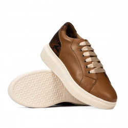 Pantofi casual/sport 6048 maro combinat