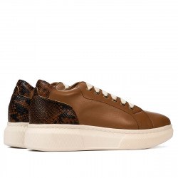 Pantofi casual/sport 6048 maro combinat