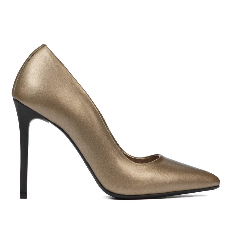 Női elegáns cipő 1289 réz