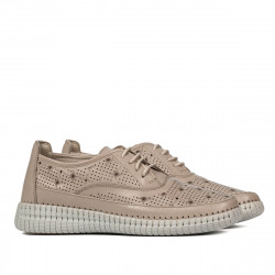 Mocasini dama 6045 nisip