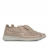 Mocasini dama 6045 nisip