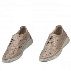 Mocasini dama 6045 nisip