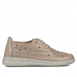 Mocasini dama 6045 nisip