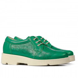 Pantofi casual dama 6051 verde