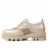 Pantofi casual dama 6047 bej combinat