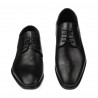 Pantofi eleganti barbati 941 negru florantic