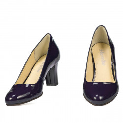 Pantofi eleganti dama 1209 lac indigo