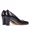 Pantofi eleganti dama 1209 lac indigo