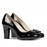 Pantofi eleganti dama 1245 lac negru