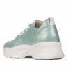 Pantofi sport dama 6046 turcoaz sidef