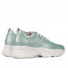 Pantofi sport dama 6046 turcoaz sidef