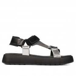 Sandale dama 5082 negru combinat