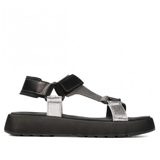 Sandale dama 5082 negru combinat