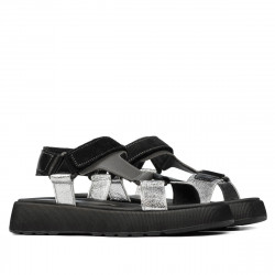 Sandale dama 5082 negru combinat
