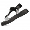 Sandale dama 5082 negru combinat