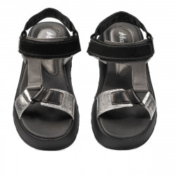 Sandale dama 5082 negru combinat
