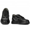 Pantofi sport 938 negru combinat