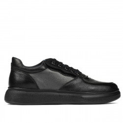 Pantofi sport 938 negru combinat