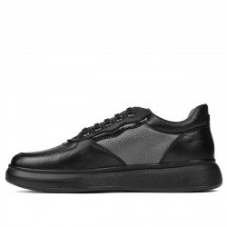 Pantofi sport 938 negru combinat