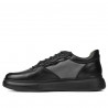 Pantofi sport 938 negru combinat